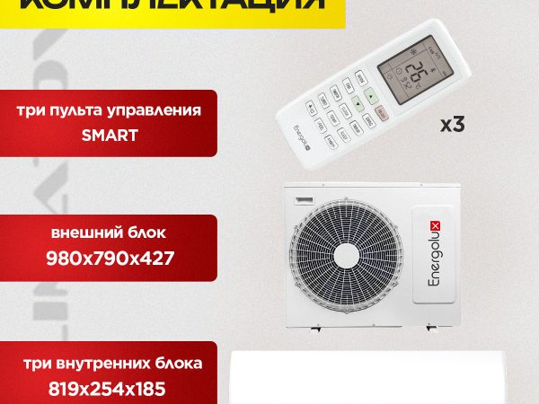 Мульти сплит системы Hisense на 2 комнаты